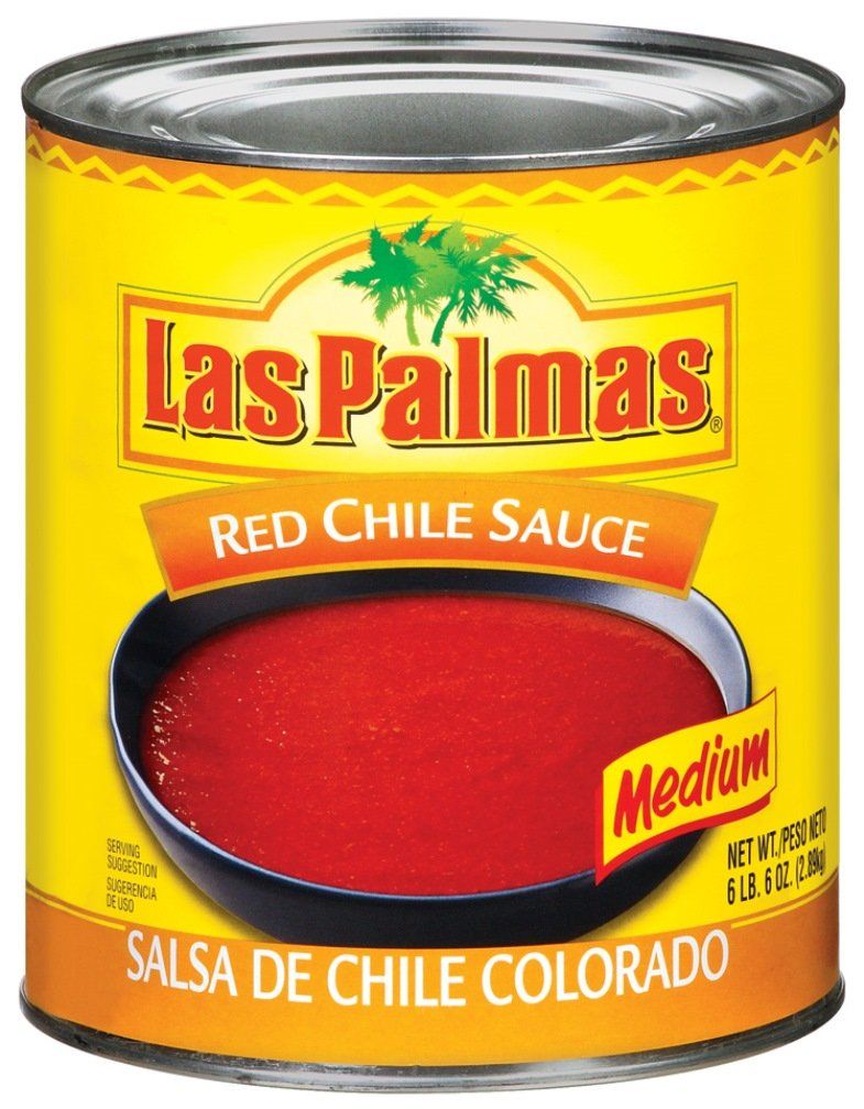 Las Palmas Red Chile Sauce, Medium, 102 Ounce Pack of 6
