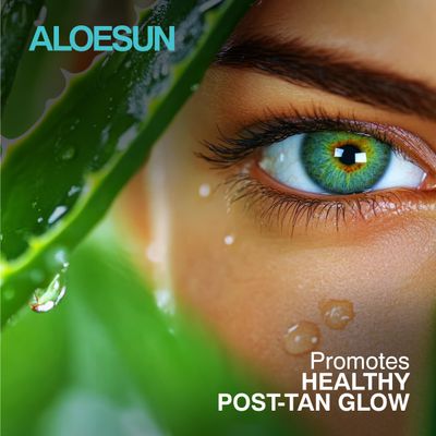 ALOESUN After Sun Face and Body Spray Non Sticky Organic Aloe Vera for Sun Exposure Relief with Pure Lavender Essential Oil Natural Aftersun Skin Moisturizer for Redness Travel Size 3.4 Fl Oz