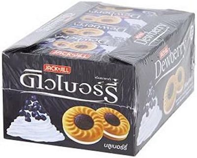 DEWBERRY Blueberry Cookies 36G.X12