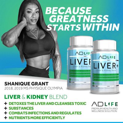 Project AD Liver Liver Cleanse &amp; Detox, Liver Supplement 90 Capsules