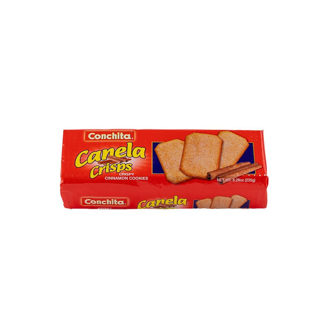 Conchita Cinnamon Canela Crisps - Delicious Cinnamon Cookies - 8.28 oz Pack of 1
