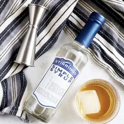 Stirrings 2 Pack Simple Syrup Bitters 355ml Bottles - Real Ingredients No Preservatives Low Calories - Drink Mixer