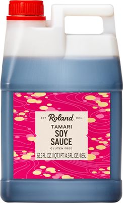 Roland Foods Tamari Soy Sauce, 62.5 Ounce Bottle, Pack of 1
