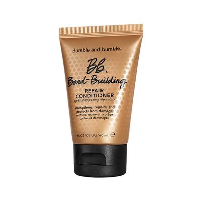 Bumble and bumble. Bond-Building Hair Repair Conditioner For Damaged Hair Color Safe Anti Frizz Adds Shine Curly, Wavy, Straight, Mini Travel Size, 2 Fl Oz