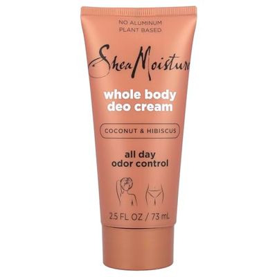 SHEA MOISTURE Coconut &amp; Hibiscus Cream Deodorant, 2.5 FZ