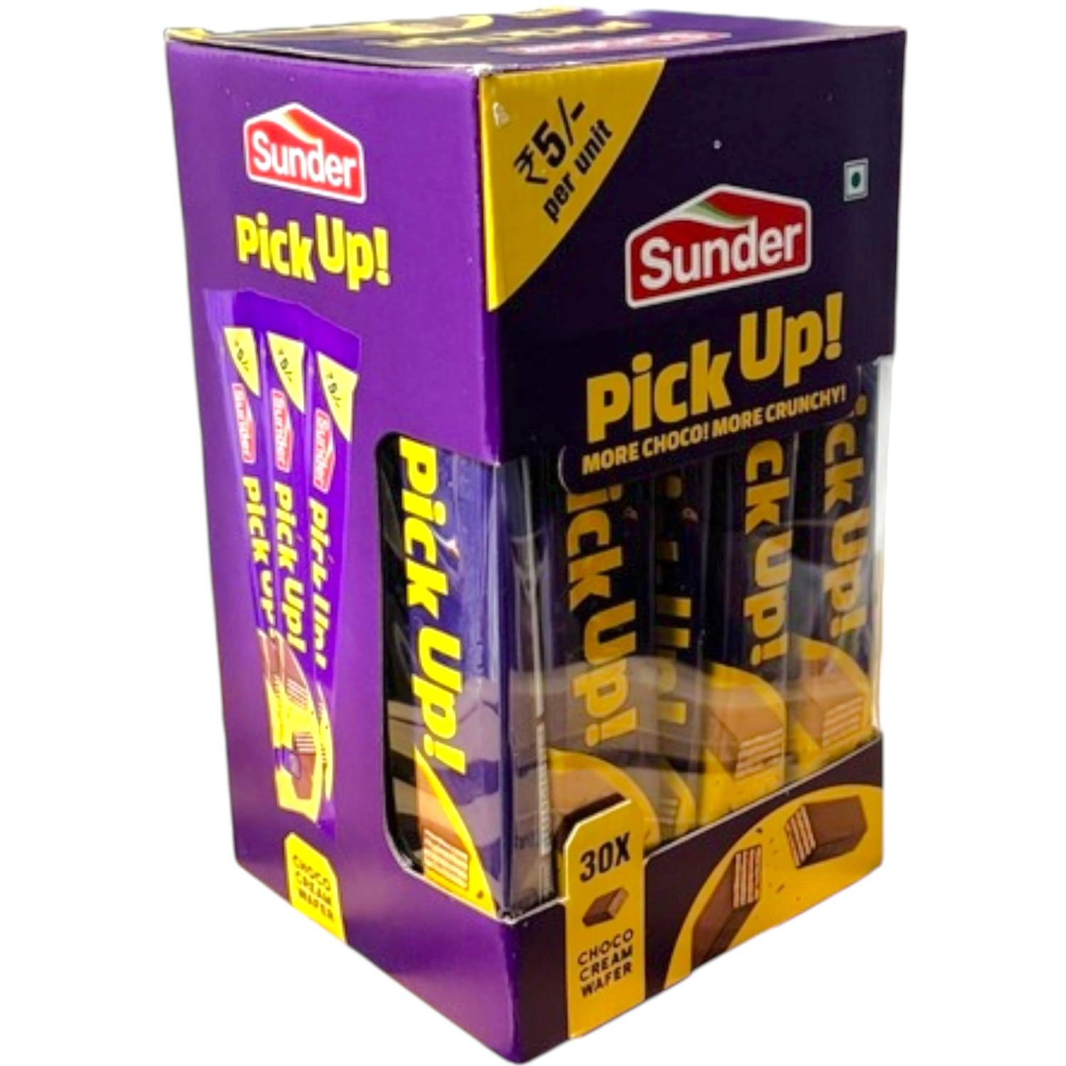 Sunder Crispy Chocolate Wafers - Crunchy Outside, Chocolate Inside pickup-1pk