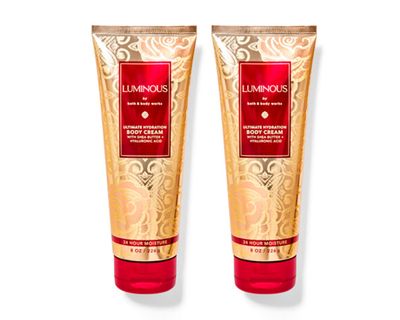 MYT BBW - Bath and Body - Luminous Ultimate Hydration Body Cream 8oz. Pack of 2