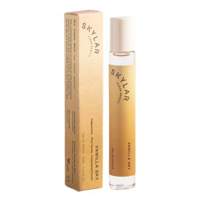 Skylar Vanilla Sky Eau de Parfum -Hypoallergenic &amp; Clean Perfume for Women &amp; Men, Vegan &amp; Safe for Sensitive Skin-Notes of Cappuccino, Vanilla &amp; Caramelized Cedar - 10mL 0.33 Fl oz