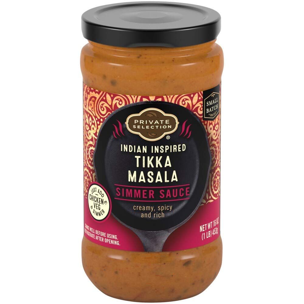 Private Selection Tikka Masala Indian Inspired Simmer Sauce 16 Oz Pack of 2