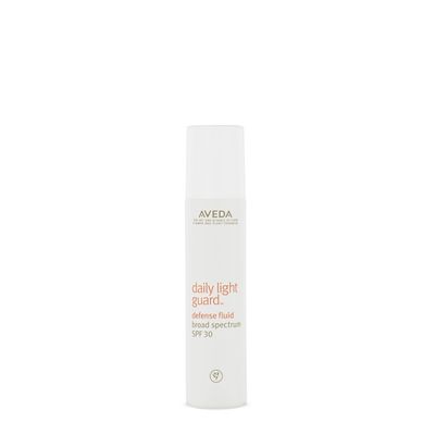 Aveda Daily Light Guard Defense Fluid Broad Spectrum SPF 30 Mineral Face Sunscreen UVAUVB Protection, 1 Fl Oz
