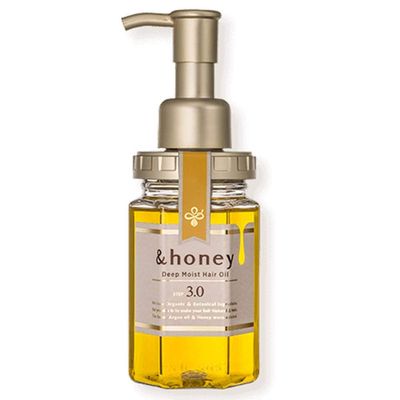 yeeyzz&amp;honey Deep Moist Hair Oil Step3.0 Moist Shine 100ml - Damask Rose Honey Sent Green Tea Set