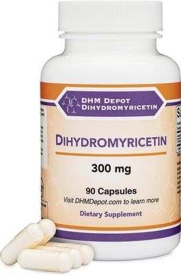 Dihydromyricetin DHM Hovenia Dulcis Extract Supplement for Liver Support Naturally Obtained from The Oriental Raisin Tree 90 Capsules 300mg Analysis
