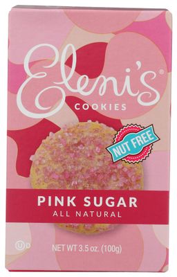 Eleni&#39;s New York Crisp Pink Sugar Cookie, 3.5 OZ