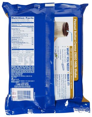 Oreo Peanut Butter Sandwich Cookie - 15.25 oz