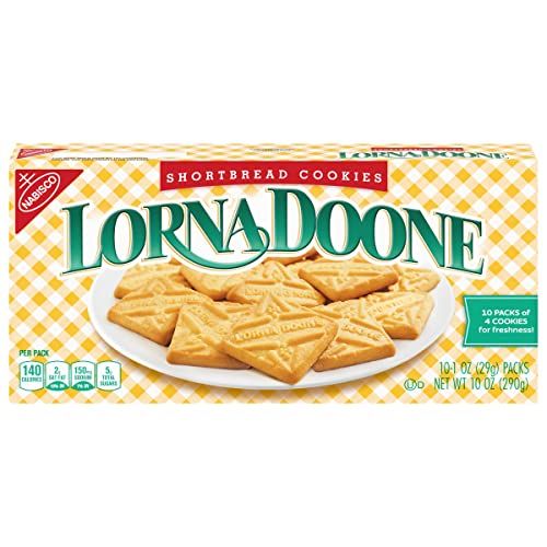 Lorna Doone Shortbread Cookies, 10 Packs 4 Cookies Per Pack