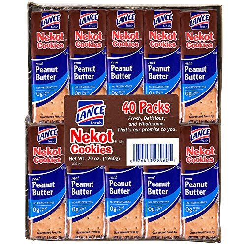Lance Nekot Peanut Butter Cookies 40 ct. vevo