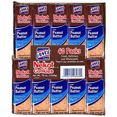 Lance Nekot Peanut Butter Cookies 40 ct. vevo