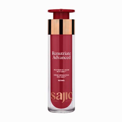 SAJIC Renutriate Advance Retinol Face Cream - Anti Aging Face Moisturizer for Smoother, Brighter and Plump Skin - Made in the USA Retinol and Collagen Face Cream For Wrinkle Repair