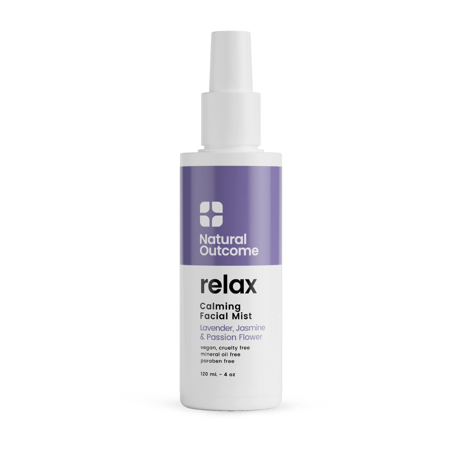 natural outcome Calming Face Mist and Setting Spray - Aromatherapy Face and Body Mist, Relaxing Pillow Mist with 100 Pure Lavender - 4 oz