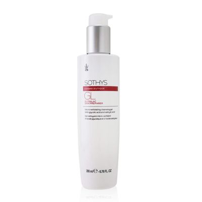 SOTHYS Glysalac Skin Preparer Face Cleanser Gel Daily Exfoliating with Salicylic Acid &amp; Glycolic Acid Smoothing Formula for Oily Skin