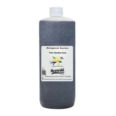 Sanniti Madagascar Pure Vanilla Bean Paste, 32 oz 1 Quart