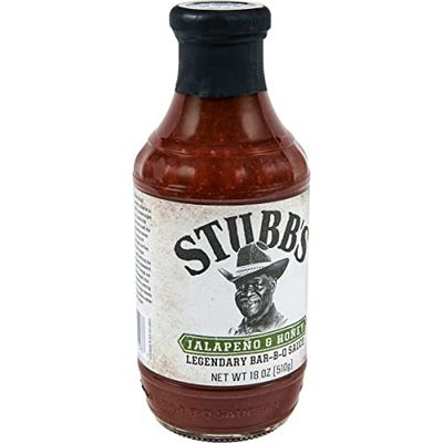 Stubb&#39;s Jalapeno &amp; Honey BBQ Sauce, 18 oz