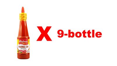 CHOLIMEX Hot Chili Sauce - 8.45 Fl Oz 250ml - Pack of 9