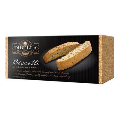 DiBella Artisan Style Italian Biscotti Cookies Almond Orange