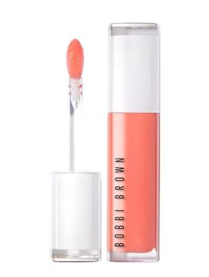 Bobbi Brown Extra Plump Hydrating Lip Gloss Serum - 0.2 oz 6 ml Bare Peach 756 warm vibrant coral, standard