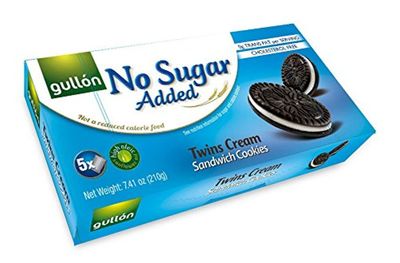 Gullon No Sugar Added Twins Creme Sandwich Cookies 210g