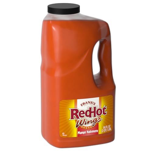Frank&#39;s RedHot Mango Habanero Wings Sauce, 0.5 gal