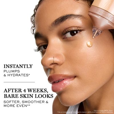 Lancome Idole 3 Serum Supertint Skin Tint - Dewy, Even tone with Niacinamide and Hyaluronic Acid for 24HR - Sheer to Buildable Coverage - Shade 42C