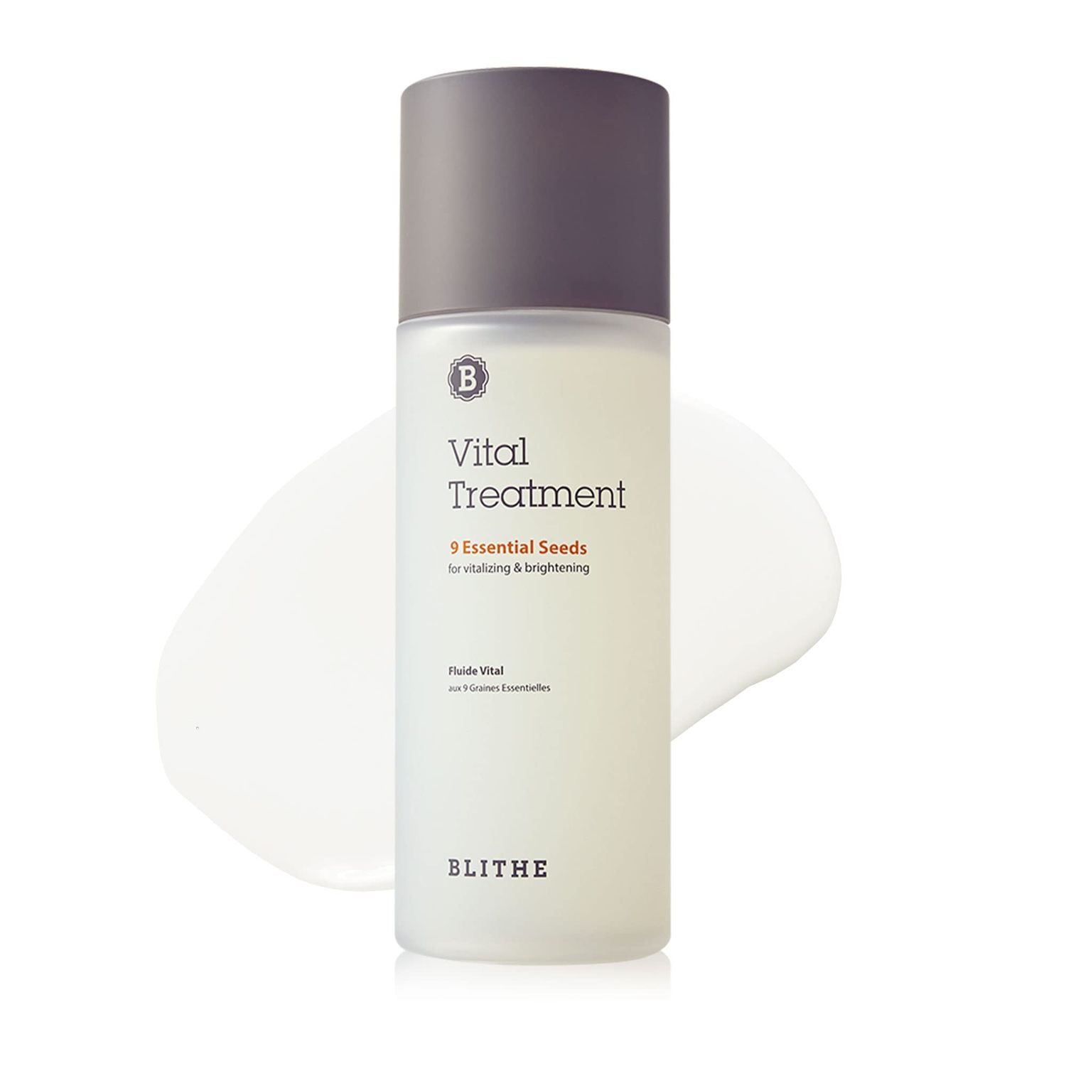 Blithe Vital Treatment 9 Essential Seeds Niacinamide Toner - Korean Skin Essence for Face, Clarifying Oily Skin Vitalizing &amp; Dark Spots 5 Fl Oz