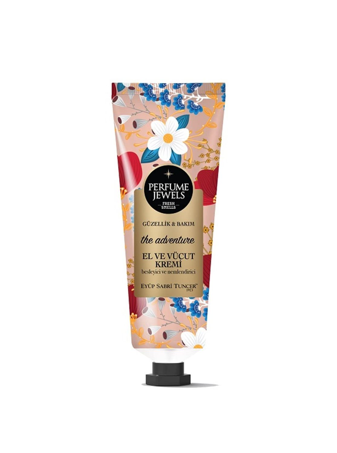 EST 1923 Eyup Sabri Tuncer Perfume Jewels Body Splash Series ADVENTURE, BODY CREAM 50 ML