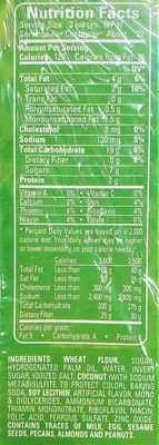 Marinela Caribenas Coconut Cookies 20.1 Oz 2-pack