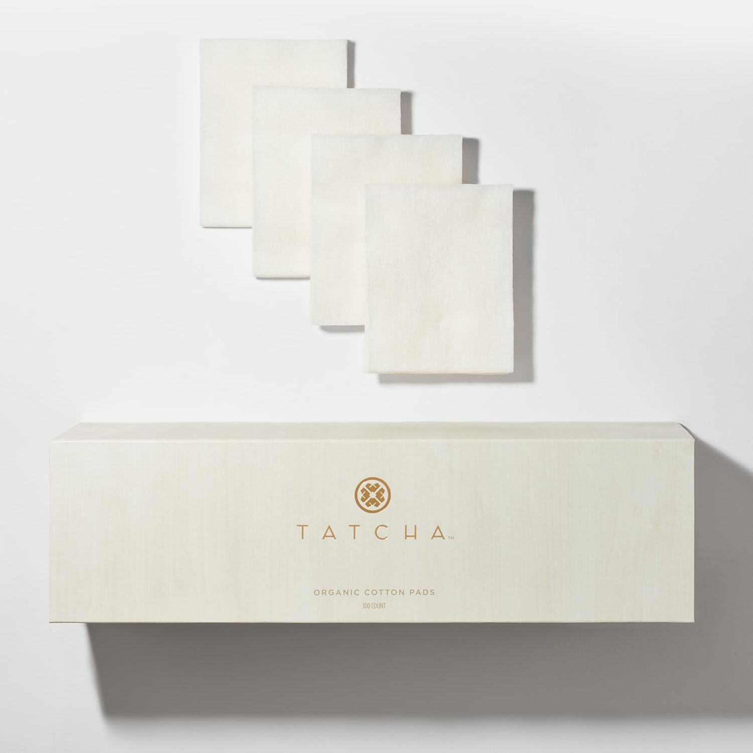 Tatcha Organic Cotton Pads 100 Organic Gentle on The Skin &amp; Planet 100 Pads