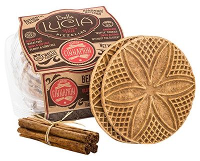 Bella Lucia Gluten Free Pizzelles, Cinnamon, 6 Ounce