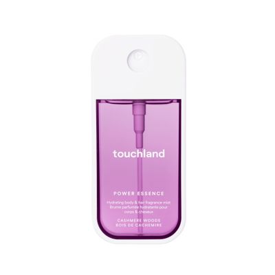 Touchland Power Essence Hydrating Body &amp; Hair Fragrance, Cashmere Woods, 2 FL. OZ. Travel Size Body Mist
