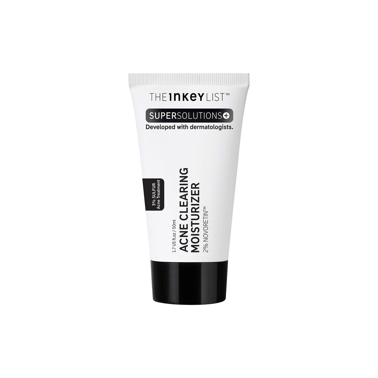 The INKEY List SuperSolutions Novoretin 2 Moisturizer, Skin Clearing Moisturizer to Reduce Blemishes and Breakouts While You Sleep, Non-Comedogenic 1.69 fl oz