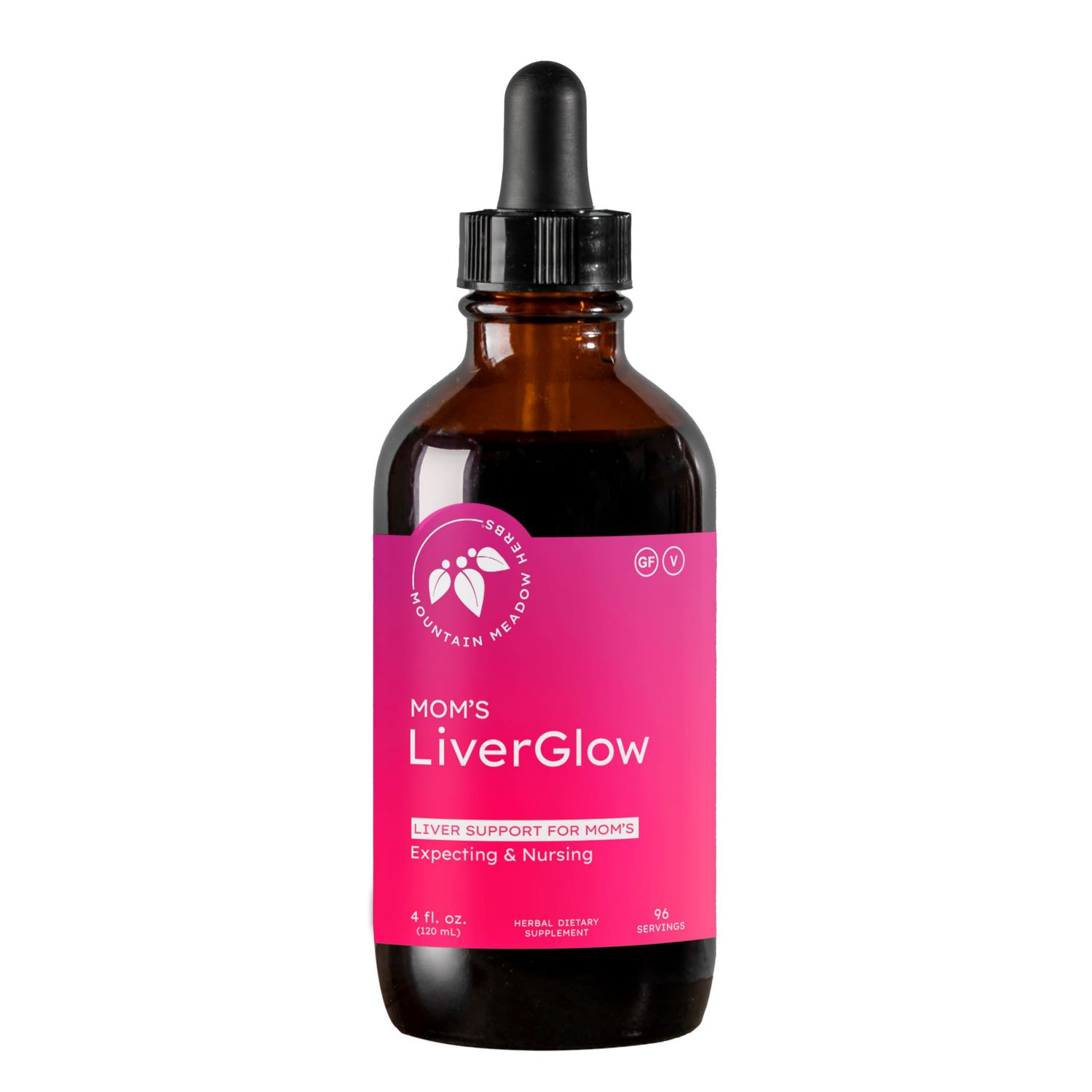 Mountain Meadow Herbs Mom&#39;s Liver Glow, Advanced Detoxifier and Regenerator to Support Liver Health and Function - 4 oz - for a Happy Liver