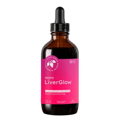 Mountain Meadow Herbs Mom&#39;s Liver Glow, Advanced Detoxifier and Regenerator to Support Liver Health and Function - 4 oz - for a Happy Liver