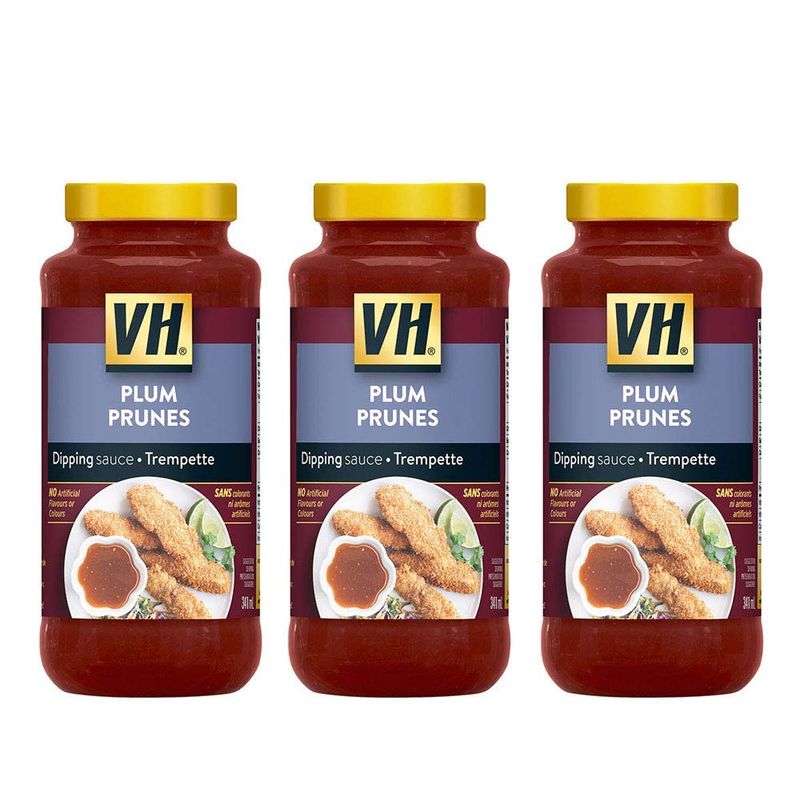 Vh Plum Dipping Sauce 341ml, 3-Pack Imported from Canada