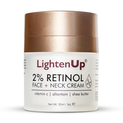 OMIC Lighten-Up Anti Aging 2 Retinol Face &amp; Neck Cream - 1 Fl oz 30 ml - With Vitamin C, Allantoin &amp; Shea Butter