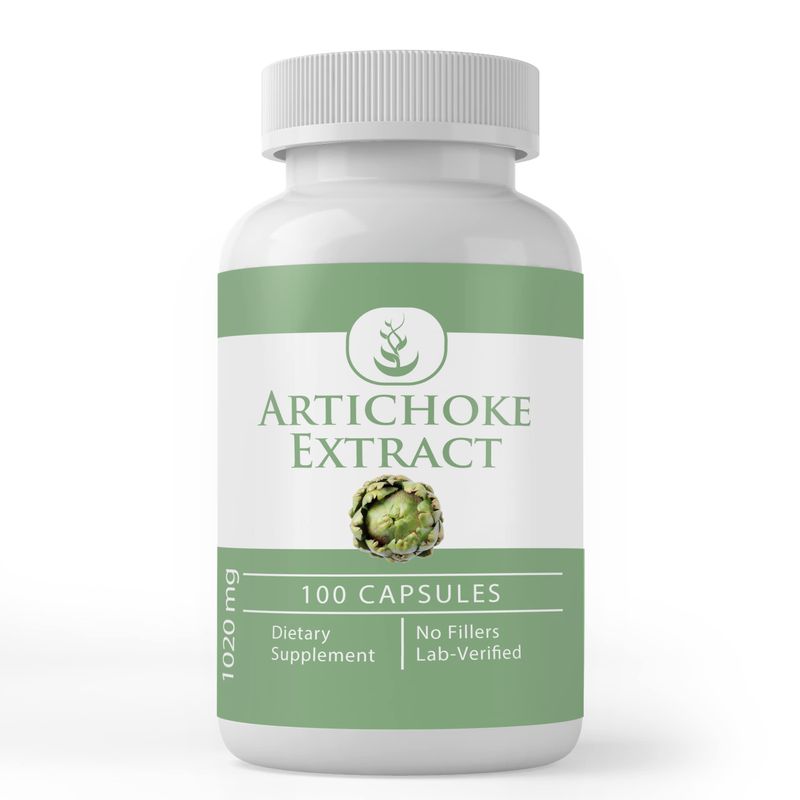 PURE ORIGINAL INGREDIENTS Artichoke Extract 100 Capsules Always Pure, No Additives Or Fillers, Lab Verified