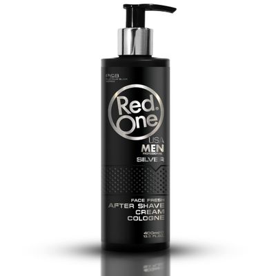 Red One After Shave Cream Cologne Silver