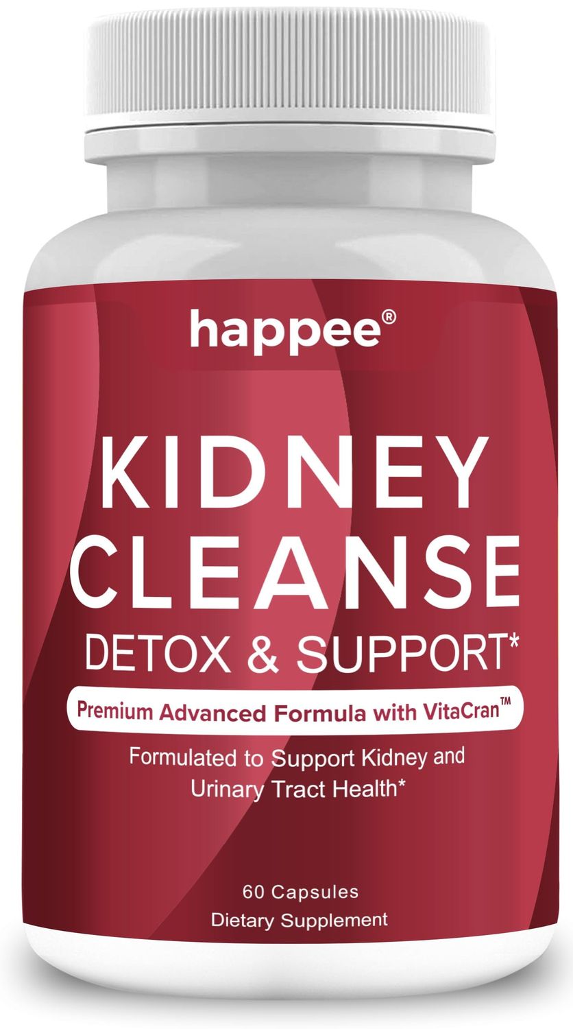 Kidney Cleanse Detox &amp; Repair Formula - Natural Kidney Support Supplement with Cranberry Extract &amp; 21 Herbs for Renal, Bladder, &amp; Urinary Tract Health - Flush Toxins &amp; Restore Health - 60 Capsules
