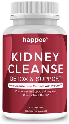 Kidney Cleanse Detox &amp; Repair Formula - Natural Kidney Support Supplement with Cranberry Extract &amp; 21 Herbs for Renal, Bladder, &amp; Urinary Tract Health - Flush Toxins &amp; Restore Health - 60 Capsules