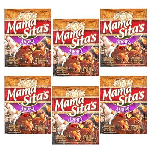 Mama Sita&#39;s Adobo Savory Sauce Mix - 1.76o Ounce Pack of 6