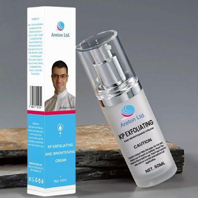 Areton KP Bump Eraser Exfoliating Cream with Glycolic acid, Salicylic Acid, Niacinamide, Lactic acid, Kojic Acid for Keratosis Pilaris &amp; Body Bumps,Rough Skin