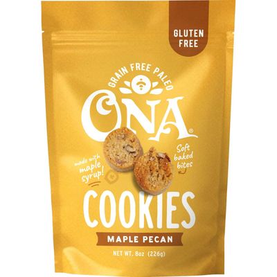 Ona Maple Pecan Cookies, Ready to eat, Gluten free, Grain free, Dairy free, Paleo, Vegan, Made with Maple Syrup